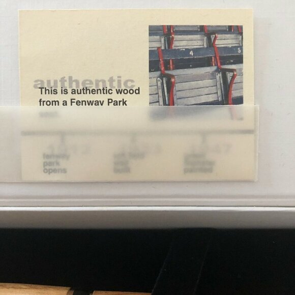 NIB Fenway RARE Stadium Boston Tokens & Coins Ballpark Seat Collectible Pen - Picture 5 of 7